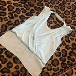 BCBG cut out top